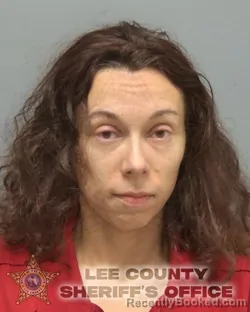 Mugshot of Jessica Mae Sykes booked in Lee County, Florida on September 25, 2026