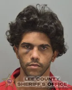 Mugshot of Juan Roberto Saiz Esquijarosa booked in Lee County, Florida on September 25, 2026