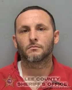 Mugshot of Richie Velez Santiago booked in Lee County, Florida on September 26, 2026