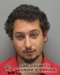 Mugshot of Christopher Lee Vranich booked in Lee County, Florida on September 26, 2026