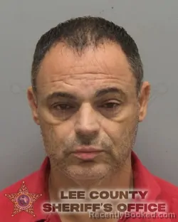 Mugshot of Steven Mark Black booked in Lee County, Florida on September 26, 2026