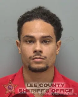 Mugshot of Adam Ohanys Colon booked in Lee County, Florida on September 26, 2026