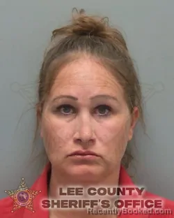 Mugshot of Trista Ann Sellers booked in Lee County, Florida on September 26, 2026