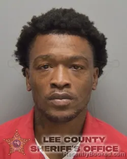 Mugshot of Mikavion Tyrone Mccarter booked in Lee County, Florida on September 27, 2026