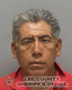 Mugshot of Jesus Benito Felipe Felipe booked in Lee County, Florida on September 27, 2026