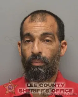 Mugshot of Oscar Rodriguez Feliciano booked in Lee County, Florida on September 27, 2026