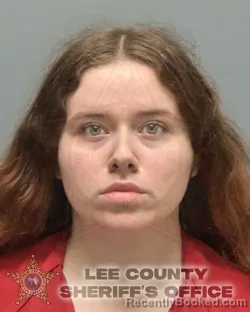 Mugshot of Alyssa Marie Homesley booked in Lee County, Florida on September 27, 2026