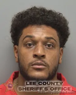 Mugshot of Kenyon Davol Terrell booked in Lee County, Florida on September 27, 2026