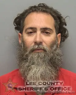 Mugshot of Raymond Armas booked in Lee County, Florida on September 27, 2026