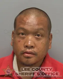 Mugshot of Khammanh Chanthachak booked in Lee County, Florida on September 27, 2026