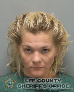 Mugshot of Cheyenne Hammond-Nadeau booked in Lee County, Florida on September 27, 2026