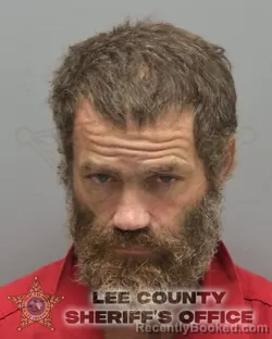Mugshot of Randy Lynn Austerman booked in Lee County, Florida on September 27, 2026