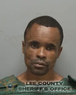Mugshot of Travis Leon Thomas booked in Lee County, Florida on September 28, 2026
