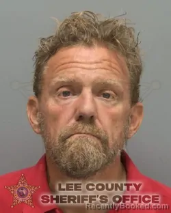 Mugshot of David Allen Woolley booked in Lee County, Florida on September 28, 2026