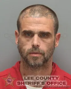 Mugshot of Carl Lloyd James booked in Lee County, Florida on September 28, 2026
