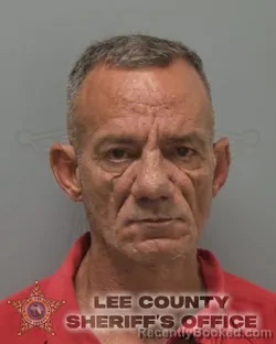 Mugshot of Aramis Provedo Perez booked in Lee County, Florida on September 28, 2026