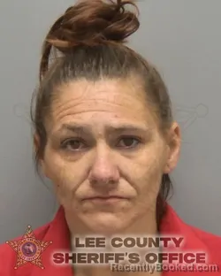 Mugshot of Krystal Nicole Garretson booked in Lee County, Florida on September 29, 2026