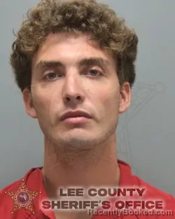 Mugshot of Aidan Michael Beauchemin booked in Lee County, Florida on September 29, 2026