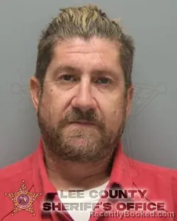 Mugshot of Kyle Todd Coates booked in Lee County, Florida on September 29, 2026