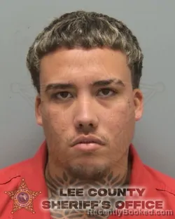 Mugshot of Jonathan Santiago Hernandez booked in Lee County, Florida on September 30, 2026