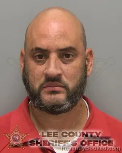 Mugshot of Daniel Sam Garay booked in Lee County, Florida on September 30, 2026