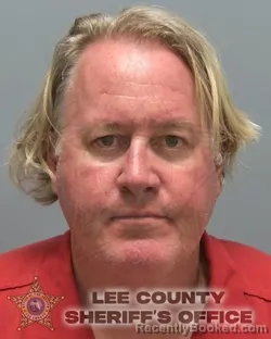 Mugshot of Sean Brian Hines booked in Lee County, Florida on September 30, 2026