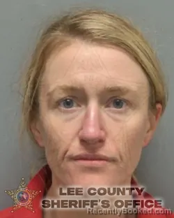 Mugshot of Carli Michelle Heller booked in Lee County, Florida on September 30, 2026