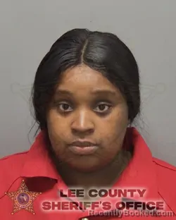 Mugshot of Jabreria Lynese Mansfield booked in Lee County, Florida on September 30, 2026