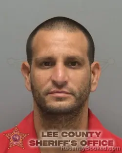 Mugshot of Yasiel Godoy Luzbet booked in Lee County, Florida on September 30, 2026