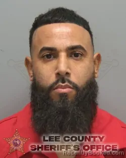 Mugshot of Edwin Gabriel Lopez Santana booked in Lee County, Florida on September 30, 2026