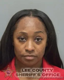 Mugshot of Samantha Lee Lawrence booked in Lee County, Florida on September 30, 2026