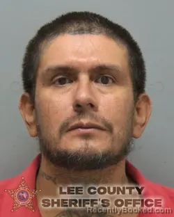 Mugshot of Vidal Delgado booked in Lee County, Florida on September 30, 2026