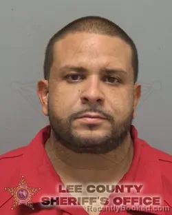 Mugshot of Erick Dejesus Vargas booked in Lee County, Florida on September 30, 2026