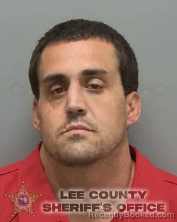 Mugshot of Jeremy Adam Goodson booked in Lee County, Florida on October 1, 2026