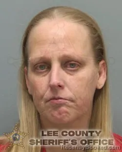 Mugshot of Ashley Christine Traugott booked in Lee County, Florida on October 1, 2026