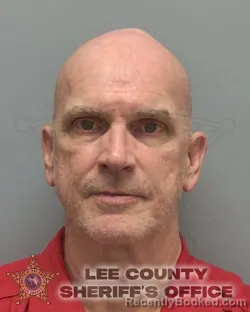 Mugshot of Ronald Kevin Zurcher booked in Lee County, Florida on October 1, 2026