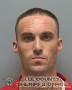 Mugshot of Jordan Niles Bohn booked in Lee County, Florida on October 1, 2026