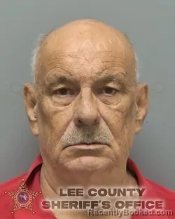 Mugshot of Terry Henry Callow booked in Lee County, Florida on October 1, 2026