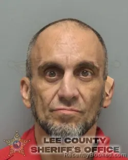 Mugshot of Anthony Gonzalez booked in Lee County, Florida on October 1, 2026