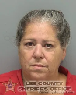 Mugshot of Donna Lucille Cioffi Colon booked in Lee County, Florida on October 1, 2026