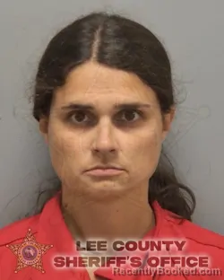 Mugshot of Ashley Louise Lucchese booked in Lee County, Florida on October 1, 2026