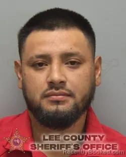Mugshot of Victor Guillermo Rodriguez Ramirez booked in Lee County, Florida on October 1, 2026