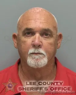 Mugshot of Michael Lee Back booked in Lee County, Florida on October 2, 2026
