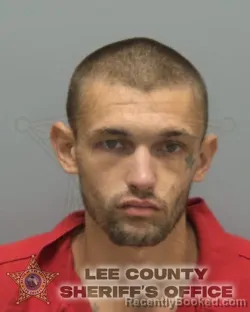Mugshot of Antonio John Rochford booked in Lee County, Florida on October 2, 2026