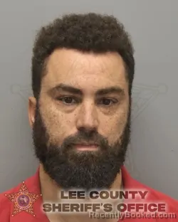 Mugshot of Renan Castilhos booked in Lee County, Florida on October 2, 2026