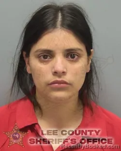 Mugshot of Marianny E Navas Vasquez booked in Lee County, Florida on October 2, 2026