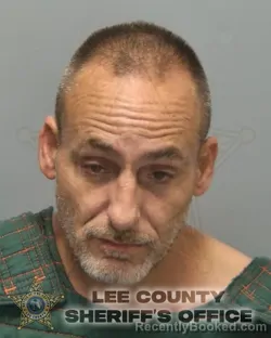 Mugshot of Paul Stephen Vranich booked in Lee County, Florida on October 2, 2026