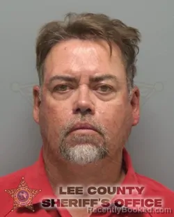 Mugshot of Jimmie Alvin Chappell booked in Lee County, Florida on October 3, 2026