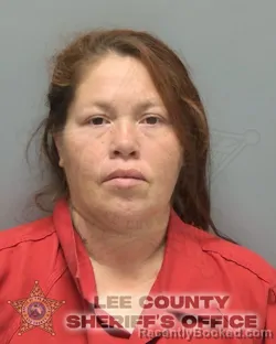 Mugshot of Jennifer Venancio booked in Lee County, Florida on October 3, 2026