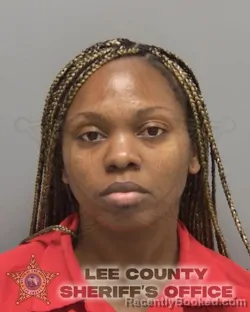 Mugshot of Tioni Iyana Benjamin booked in Lee County, Florida on October 3, 2026